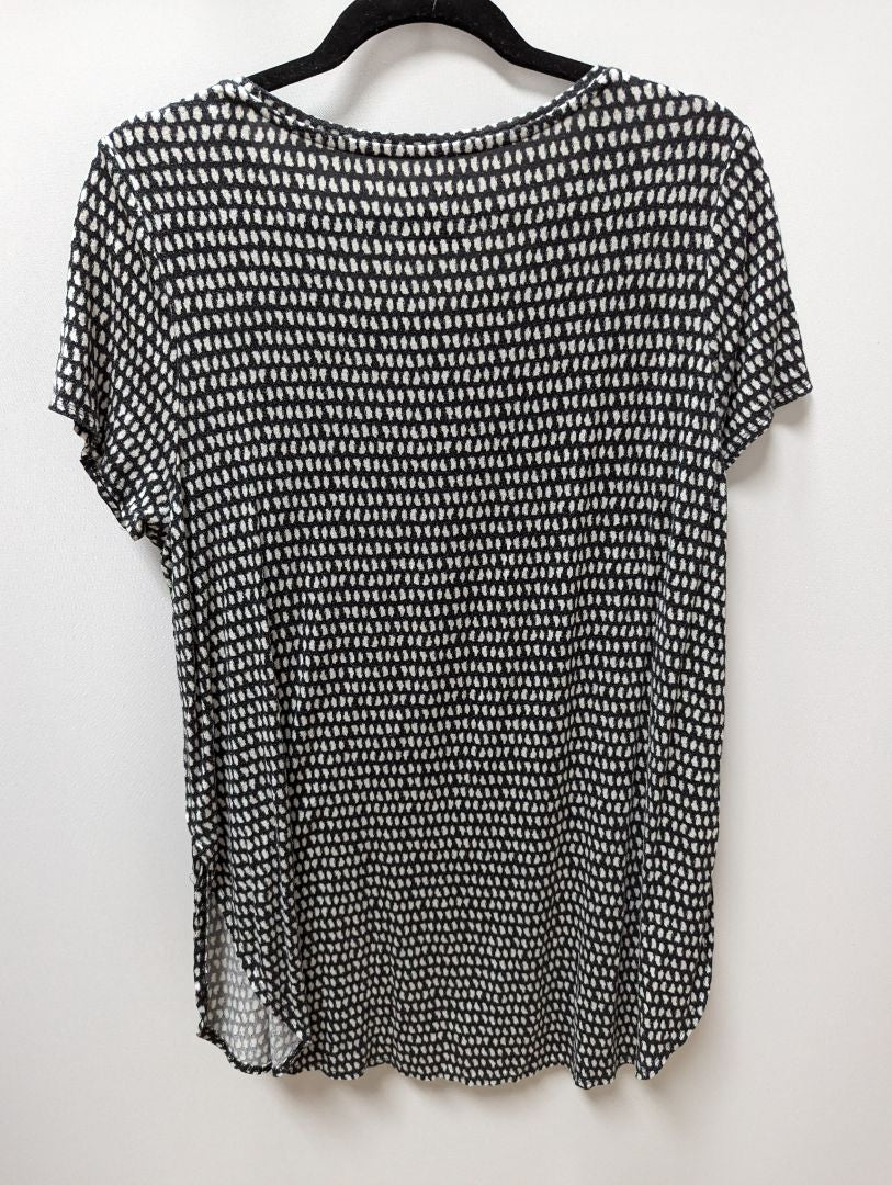 Apt. 9 Black/White Spotted Tunic Blouse