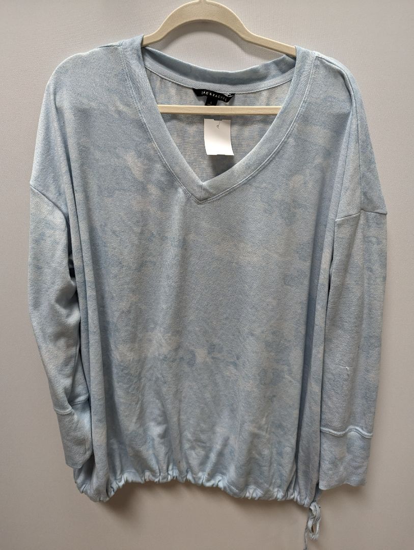 Zac & Rachel Light Blue Drawstring Sweater