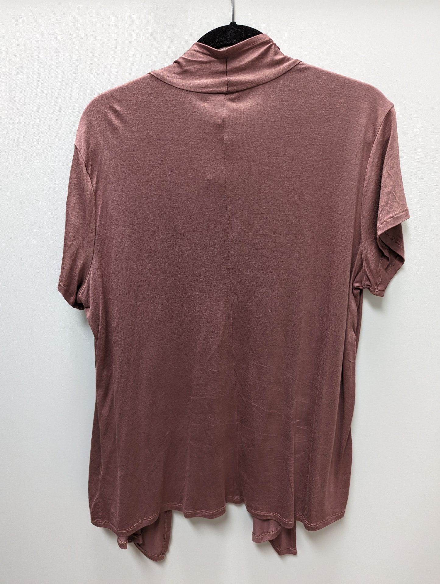 Maurices Dusty Pink Short Sleeve Knit Cardigan