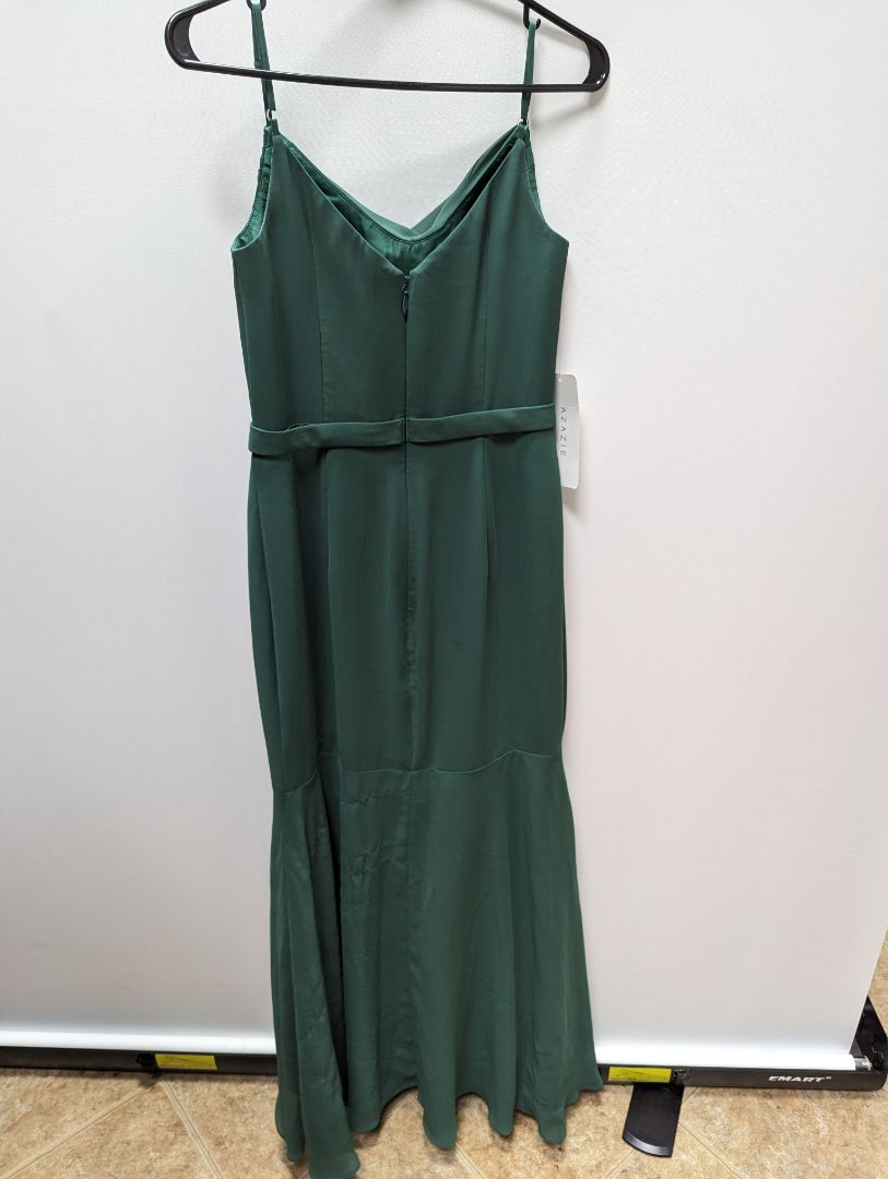 AZAZIE Dark Green Formal Maxi Dress