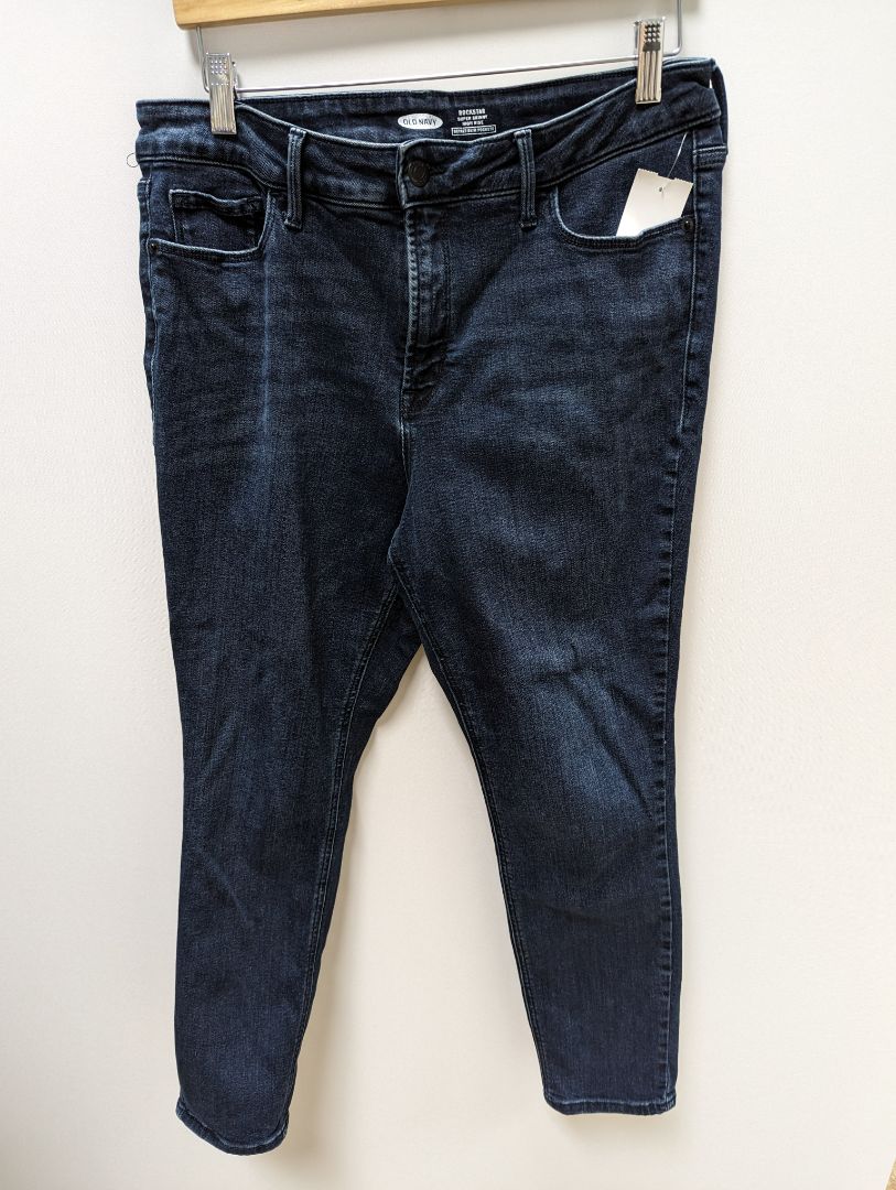 Old Navy Dark Wash Rockstar High Rise Skinny Jeans