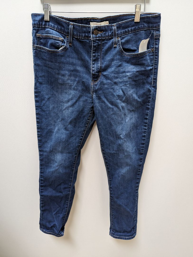Levi Dark Wash "Slimming Skinny" Jeans