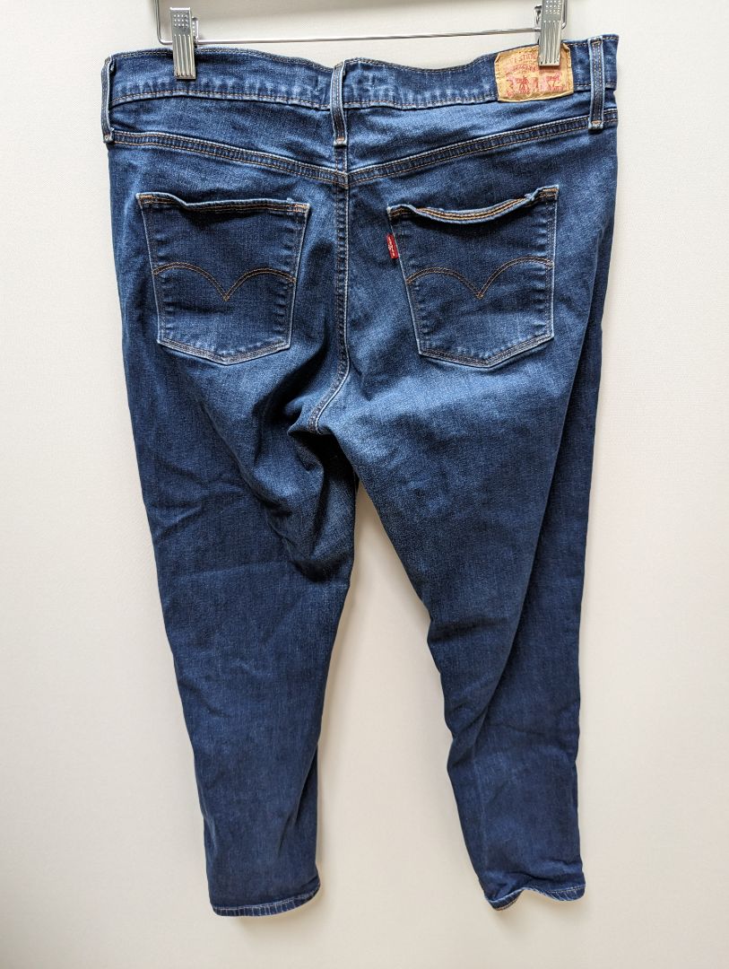 Levi Dark Wash "Slimming Skinny" Jeans