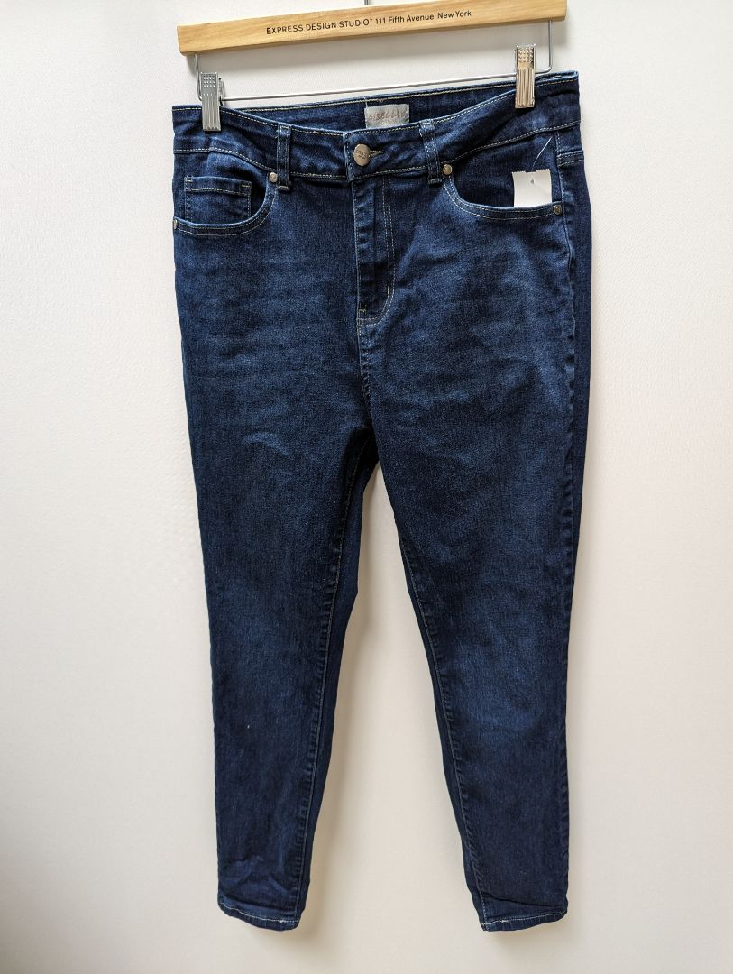 Giselle V. Dark Wash Skinny Jeans