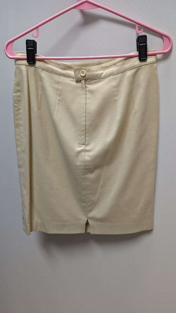 reflections Images of You Cream Pencil Skirt