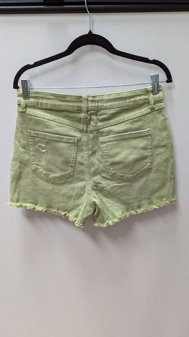 INC Denim Green High Rise Jean Shorts