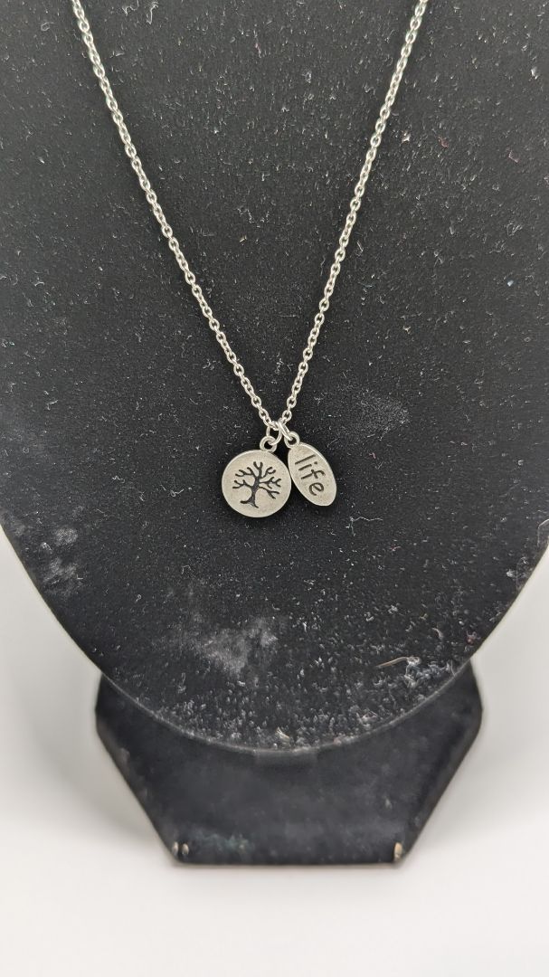 Silver "Tree of Life" Pendant Necklace