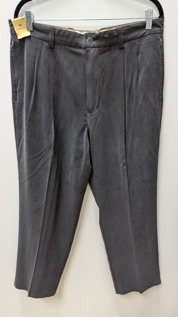 Tommy Bahama Dark Grey Men's Straight Pants