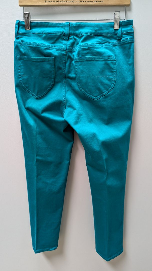 Coldwater Creek Teal Skinny Jeans