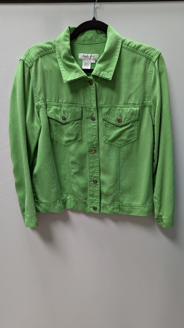 Coldwater Creek Green Casual Jacket