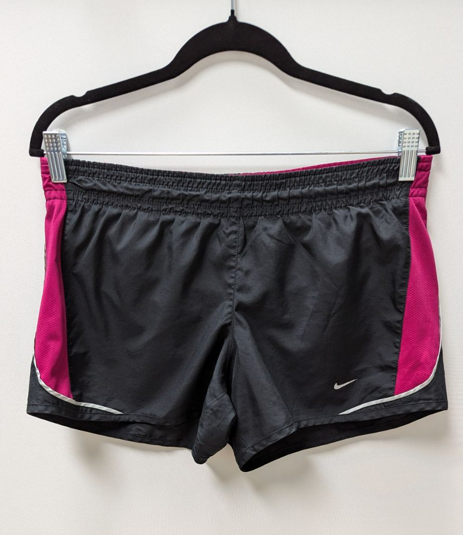 Nike Dri-Fit Black/Pink Lined Active Shorts