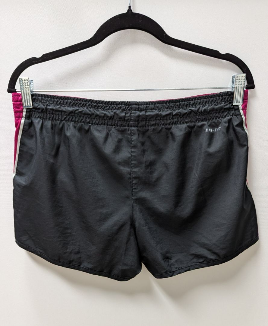 Nike Dri-Fit Black/Pink Lined Active Shorts