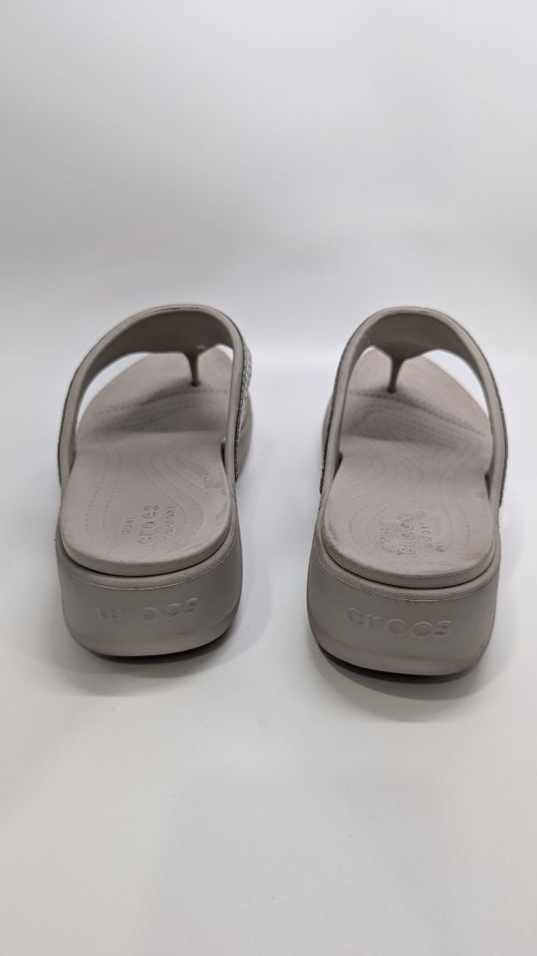 Crocs Grey Monteray Platform Sandals