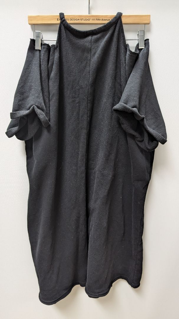 Torrid Black Cold-Shoulder Sweater Sheath Dress
