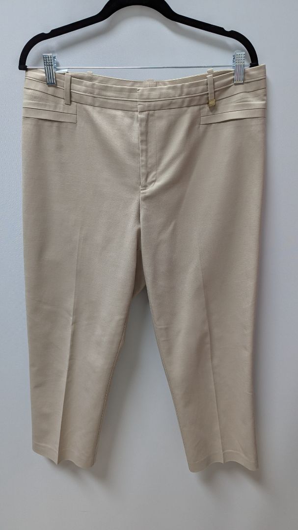 Calvin Klein Tan Straight Pants