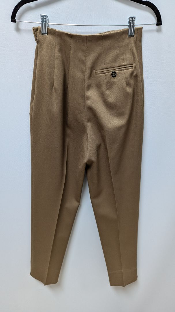 harve benard Brown Wool Trouser Pants