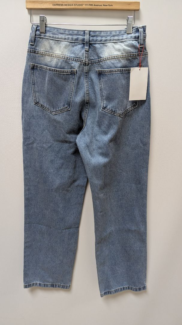 SheDenim Light Wash High Rise Boyfriend Jeans