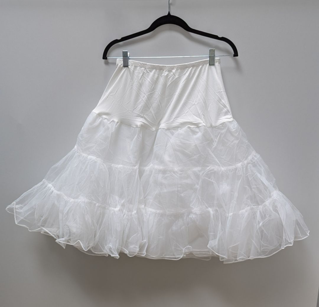 Shimaly White Petticoat Tutu Skirt