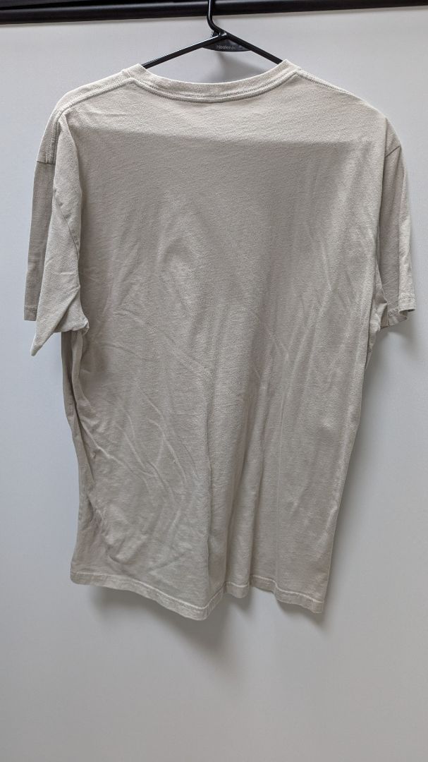 Next Level Apparel Light Grey "Acting Kinda Sus" Graphic Tee