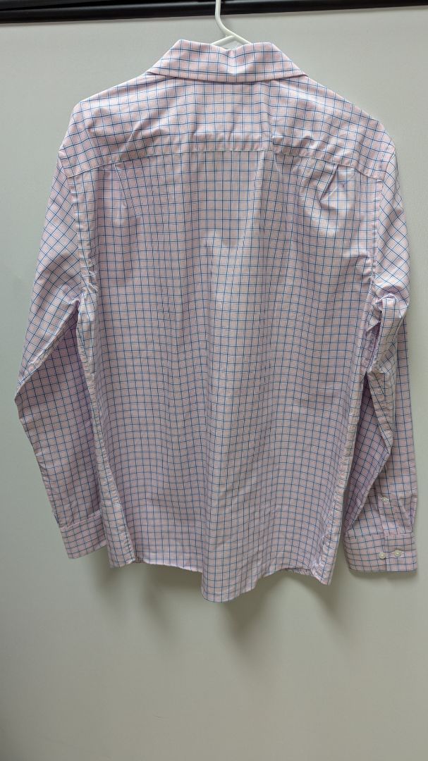Fairlane & Sons Light Purple Plaid Button Up Shirt