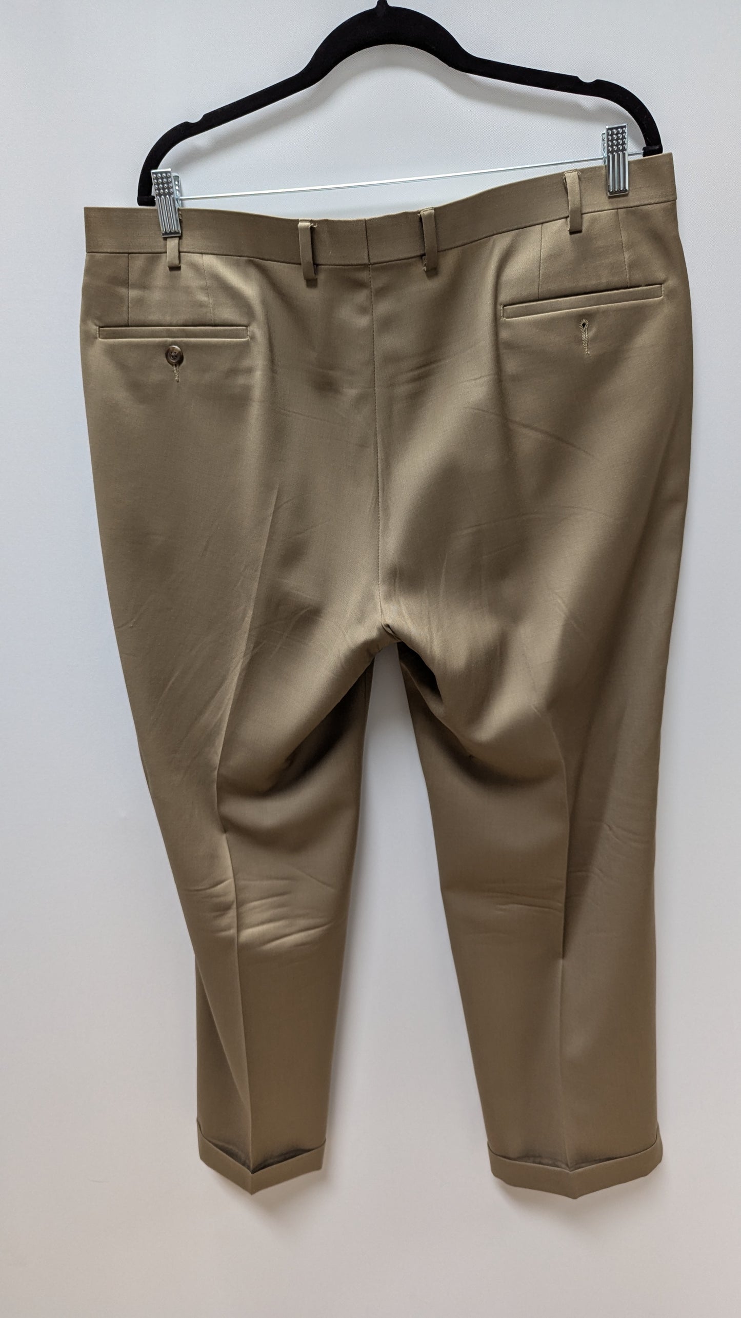 Lauren Ralph Lauren Men's Wool Khaki Pants