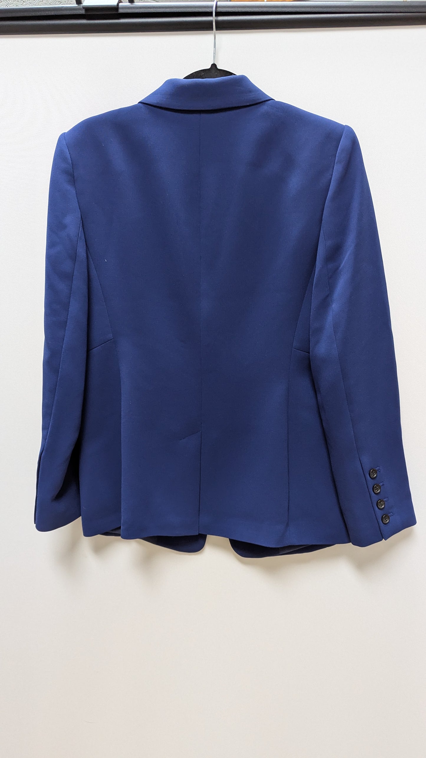 DKNY Deep Blue 1-Button Blazer