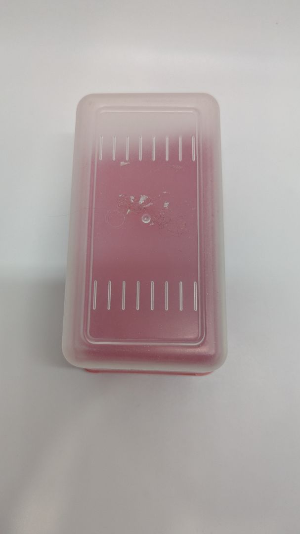 Red/Clear Index/Recipe Card Holder