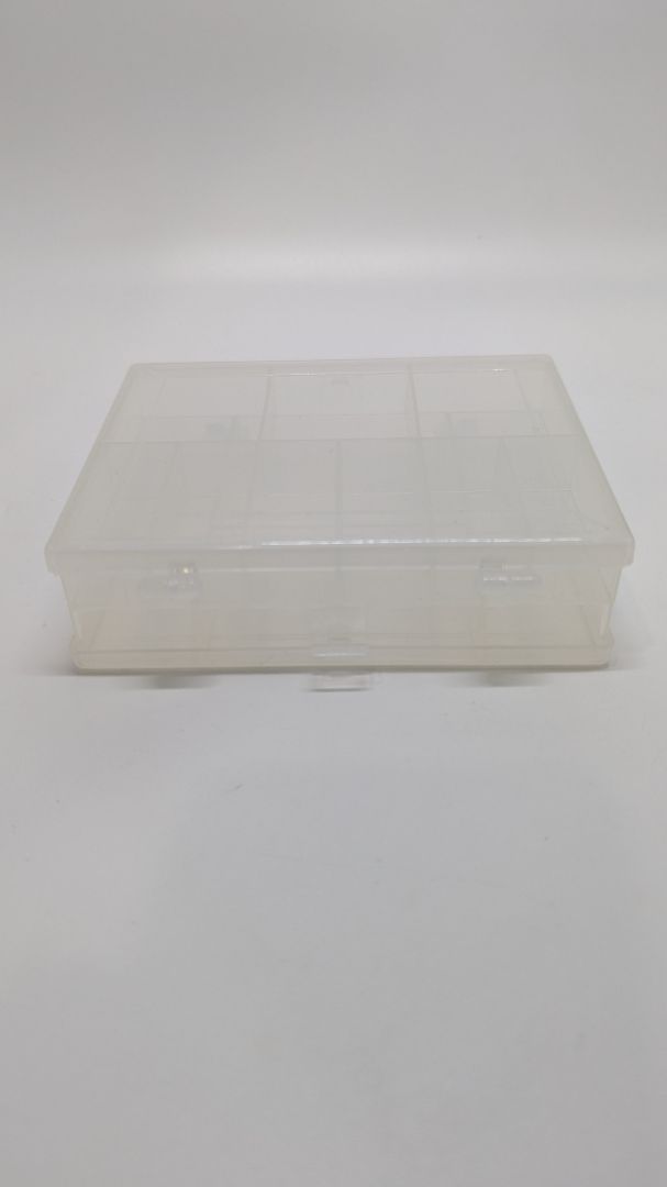 Mini Clear Double-Sided Craft Bead Organizer