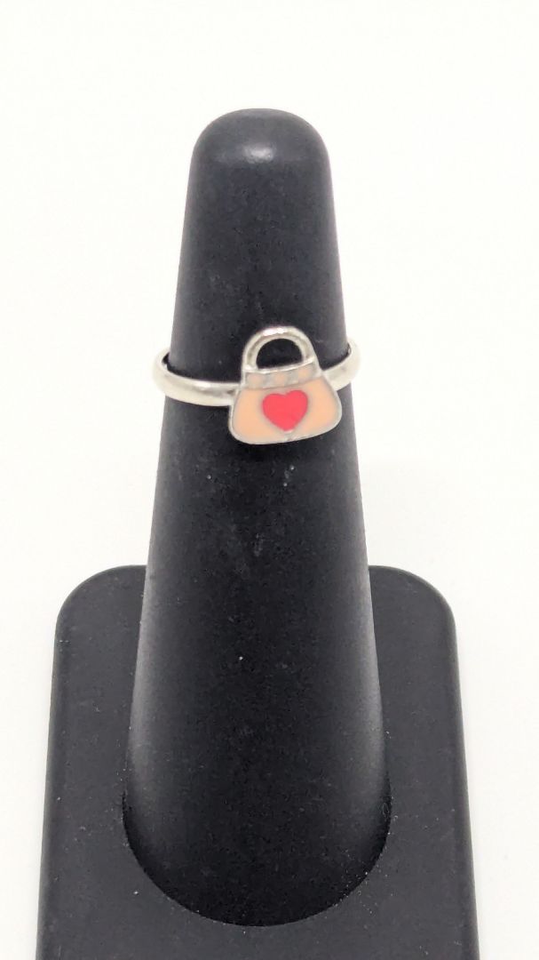 Paparazzi Silver Purse Adjustable Ring