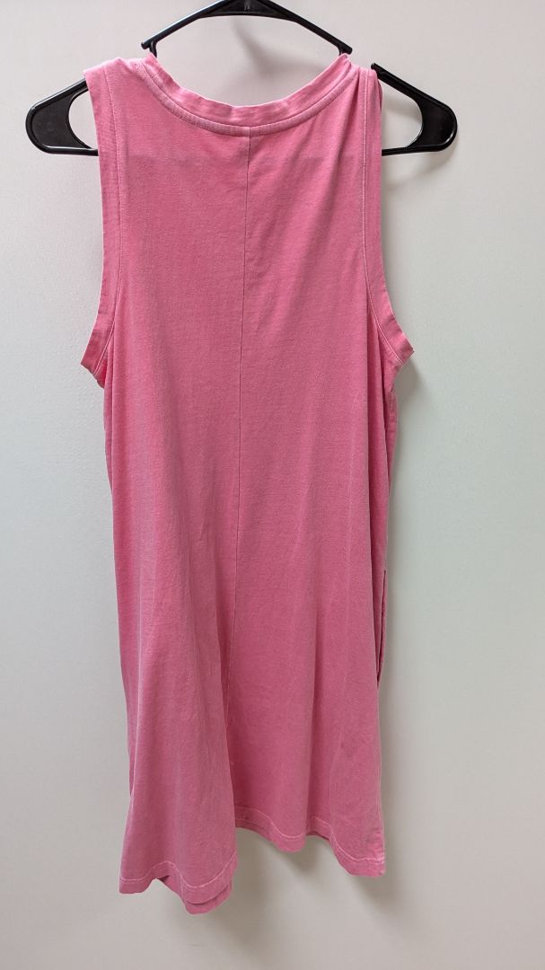 Old Navy Pink Sleeveless Casual Dress with Pockets