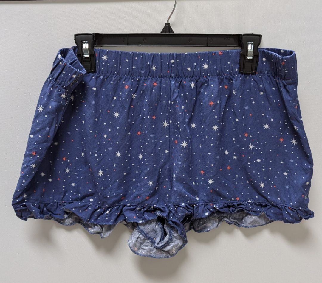 Jenni Intimates Navy Star Patterned Sleepwear Shorts