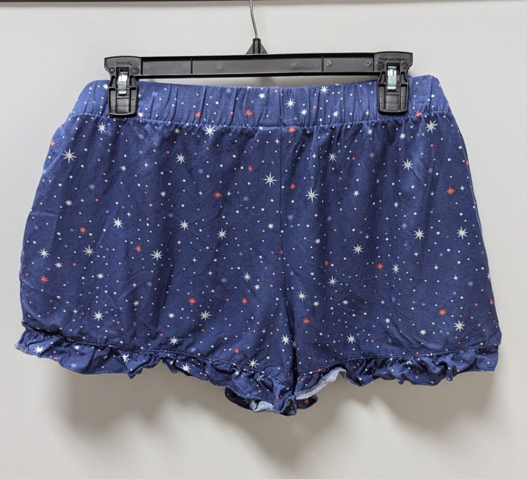 Jenni Intimates Navy Star Patterned Sleepwear Shorts