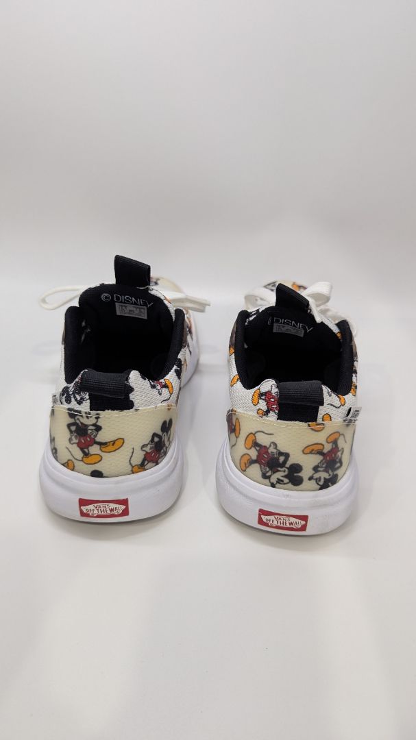 Vans x Disney White Mickey Mouse Lace-Up Sneakers