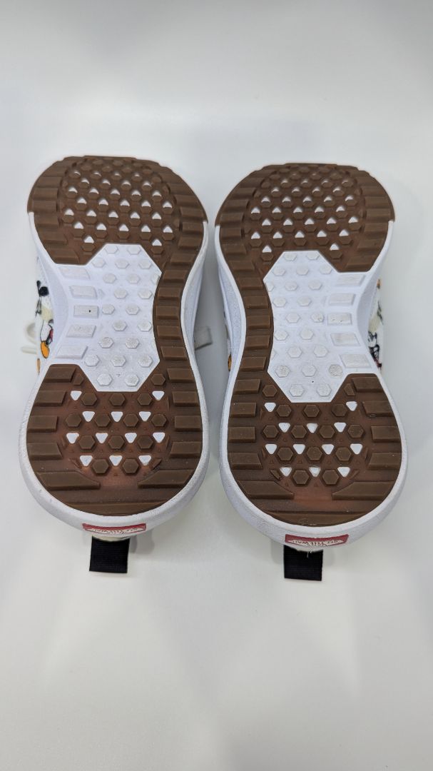 Vans x Disney White Mickey Mouse Lace-Up Sneakers