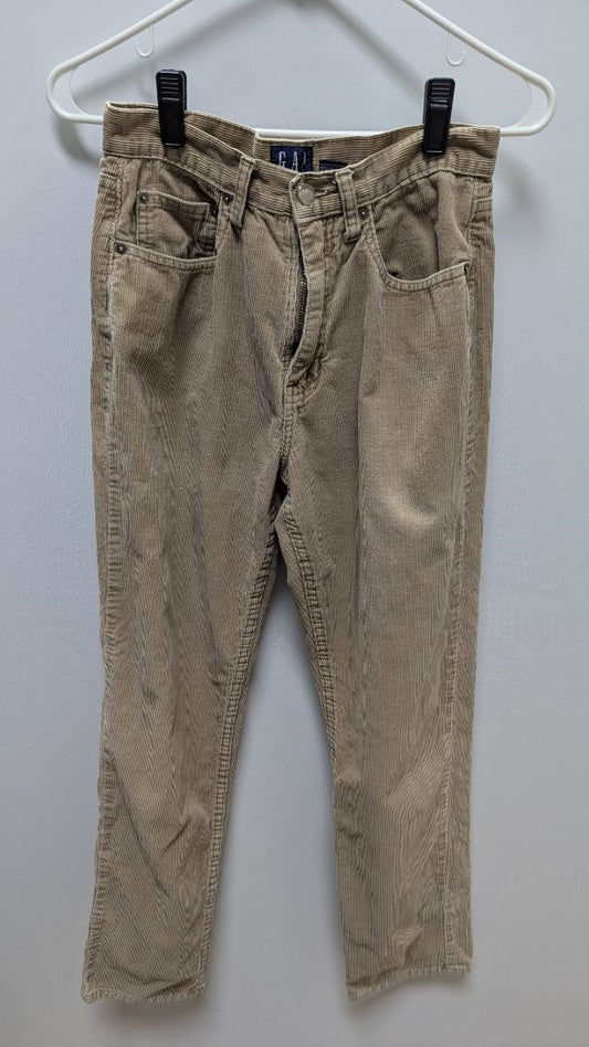 GAP Light Brown Corduroy Straight Pants