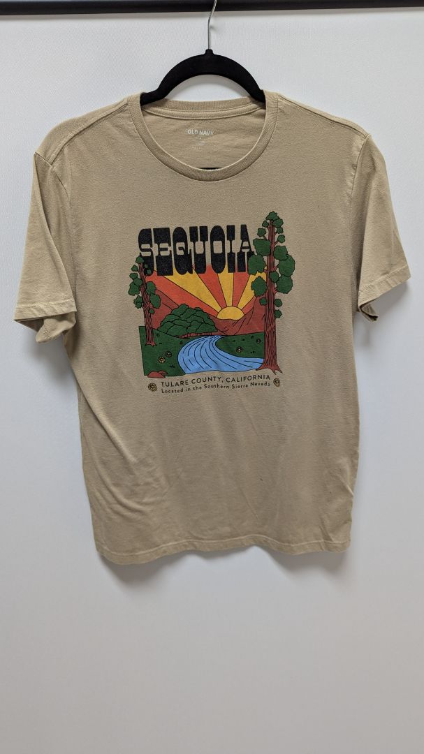 Old Navy Brown "Sequoia" Graphic T-Shirt