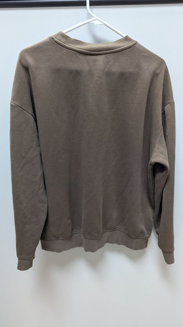 H&M Brown "Relaxed Fit" Long Sleeve Sweatshirt