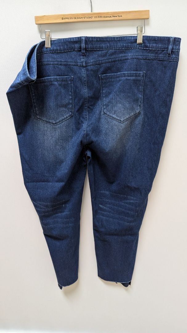 Kate & Mallory Dark Wash Straight Leg Jeggings