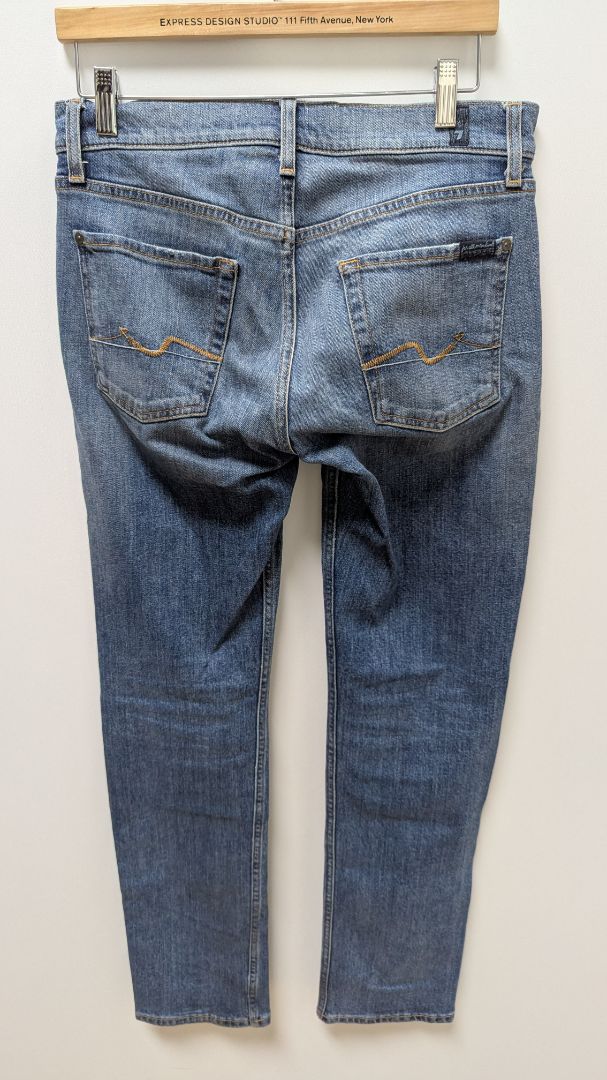 7 for All Mankind Medium Wash "Slimmy" Jeans