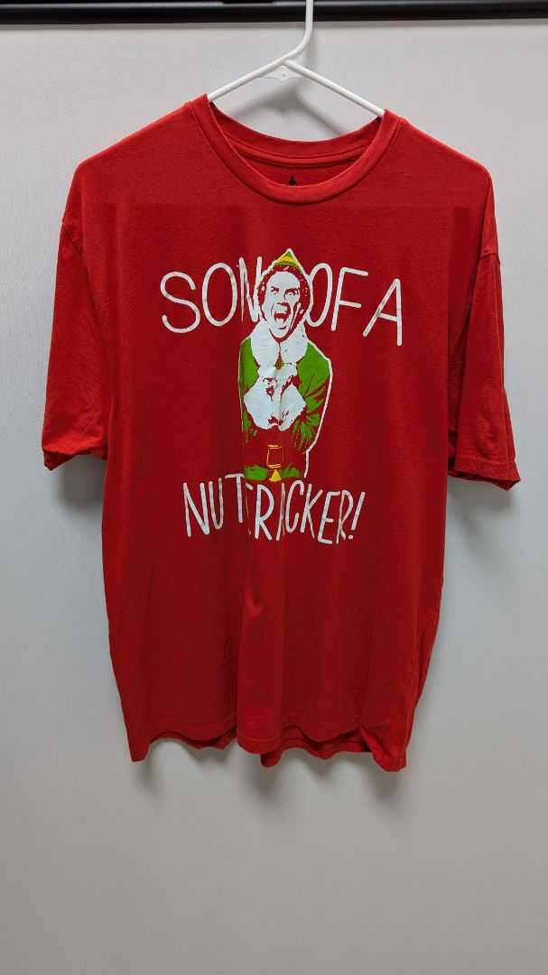 Elf Red "Son of a Nutcracker" Graphic T-Shirt