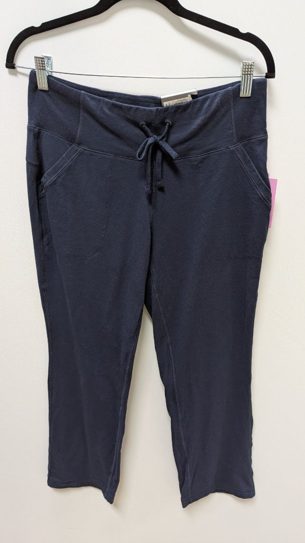TEK GEAR Navy Mid-Rise Straight Active Leggings