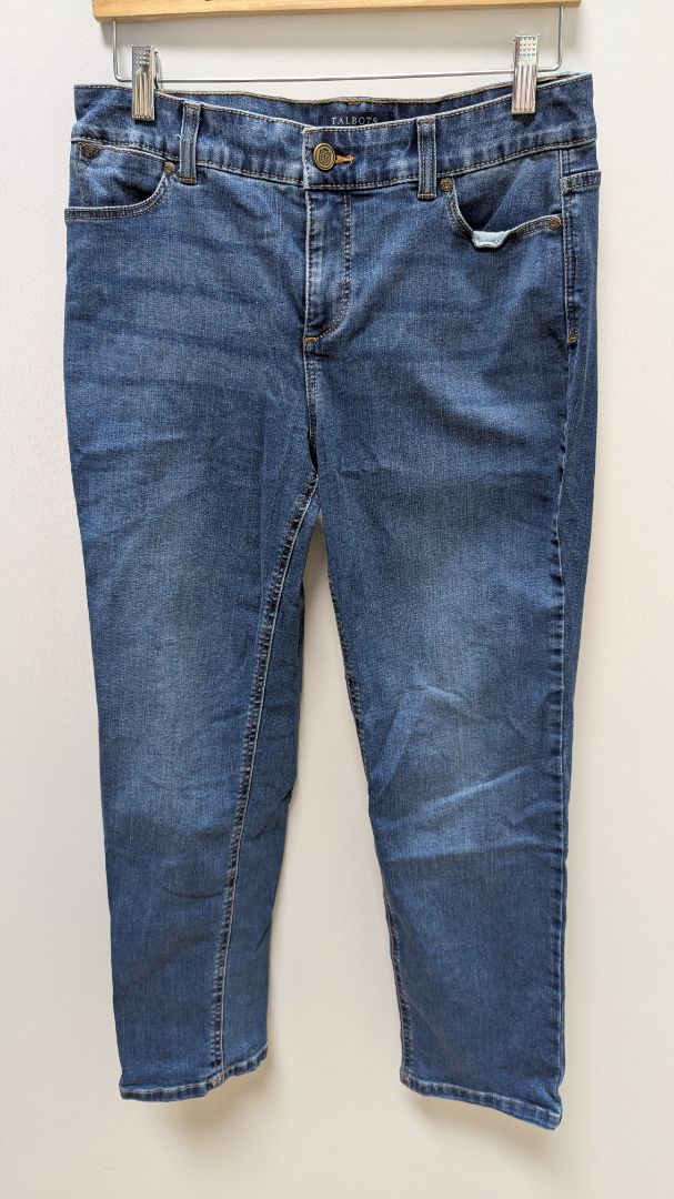 Talbots Medium Wash "Simply Flattering" 5-Pocket Jeans