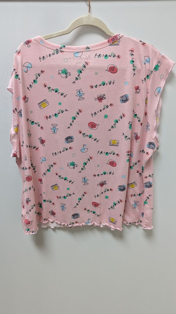 FRIENDS Pink Short Sleeve Graphic Sleep T-Shirt