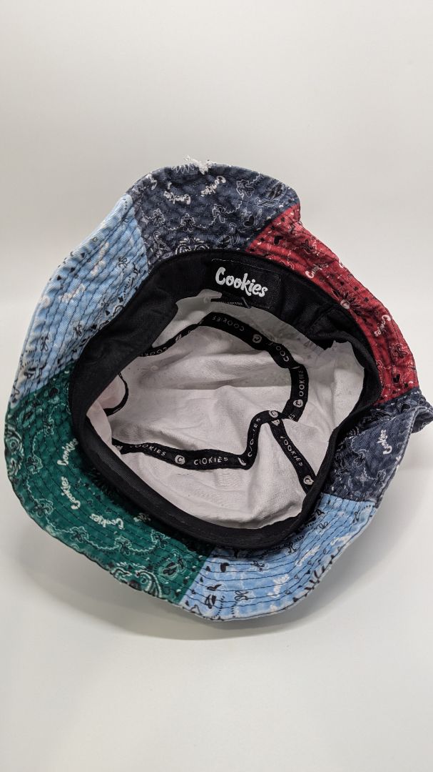 Cookies Multicolor Bandana Print Bucket Hat