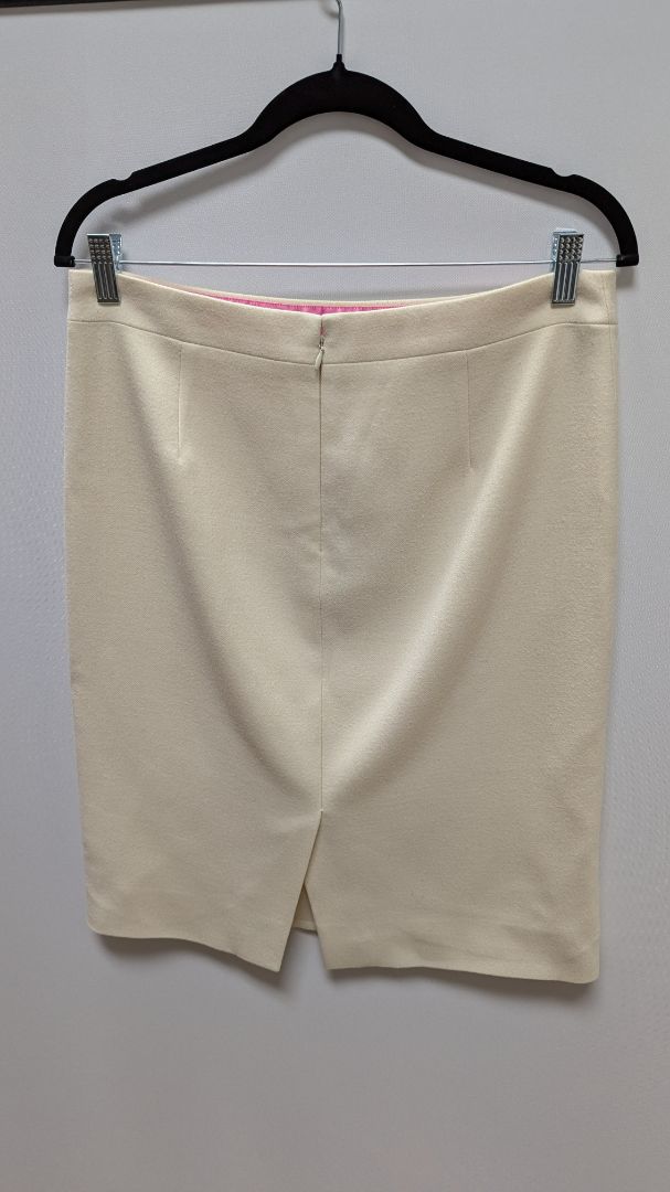 J.Crew Beige No.2 Pencil Wool Skirt