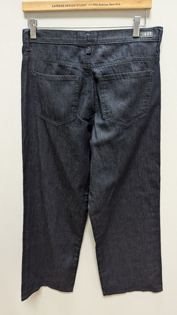 Kut from the Kloth Dark Wash Wide Leg Jeans