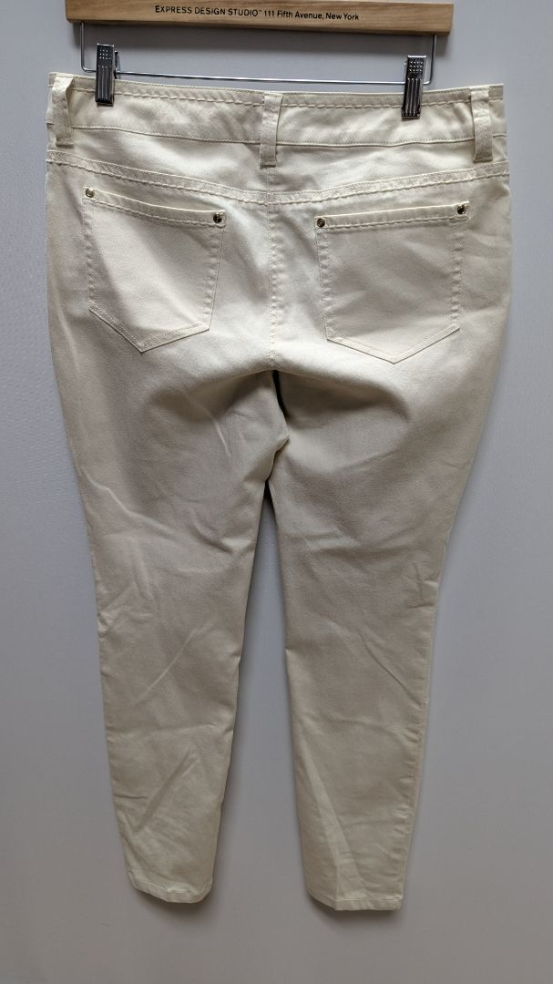 per se by Carlisle Beige Straight Jeans