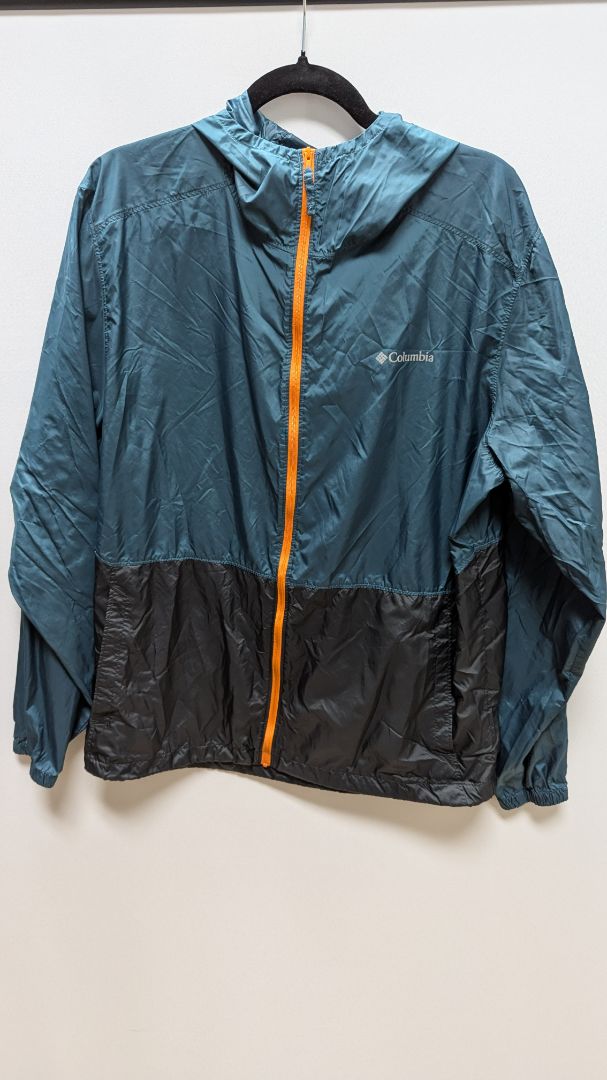 Columbia Dark Green/Black Windbreaker Jacket