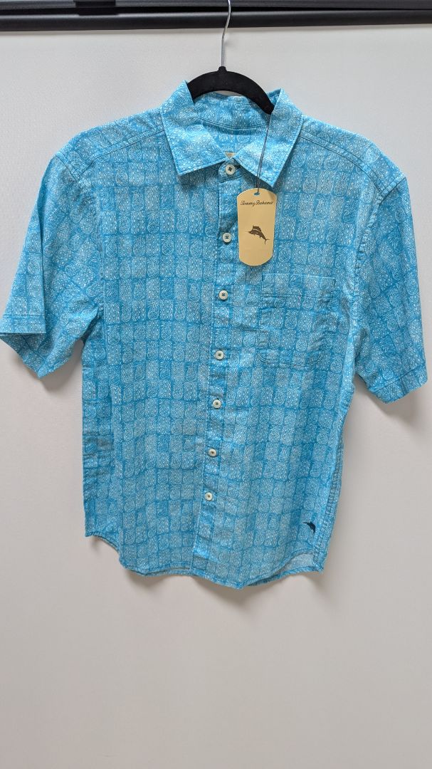 Tommy Bahama Tropical Turquoise Button-Down Shirt