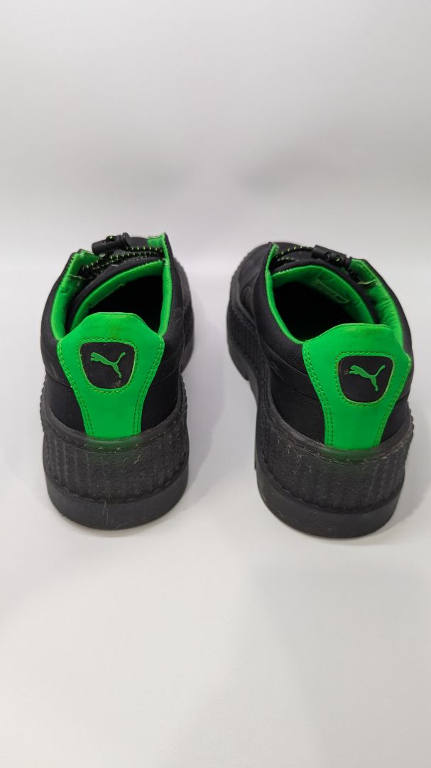 Puma x Fenty Rihanna Black/Green Creeper Sneaker